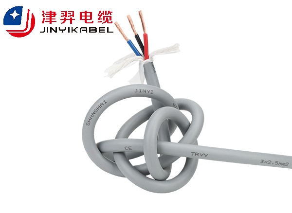 High flexibility drag chain cable