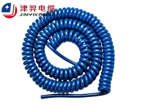 High rebound spiral cable